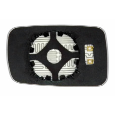 Зеркальный элемент BMW 3 E46 Coupe (98-06) правый асферический голубой с обогревом