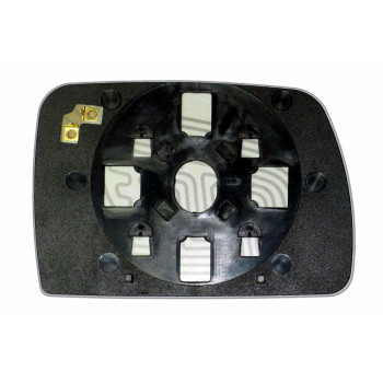 Елемент дзеркала заднього огляду BMW X-5 E53 (99-06) лівий асферичний з обігрівом