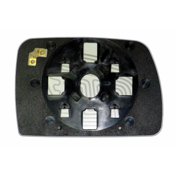 Елемент дзеркала заднього огляду BMW X-5 E53 (99-06) лівий сферичний з обігрівом