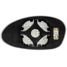 Дзеркальний елемент BMW 1 E81 E87 (04-08) правий асферичний з обігрівом