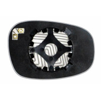 Дзеркальний елемент BMW 1 E87 (09-12) лівий асферичний голубий з обігрівом