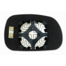 Зеркальный элемент BMW Z-3 (97-03) левый асферический голубой с обогревом