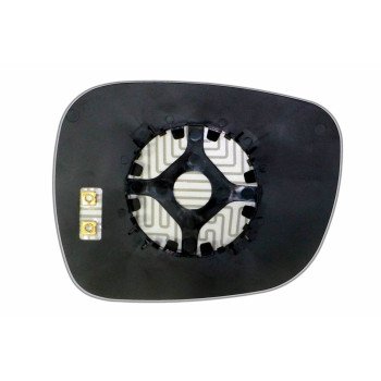 Зеркальный элемент BMW X-1 E84 (09-12) левый асферический голубой с обогревом