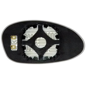 Зеркальный элемент BMW M3 E92 (07-10) левый асферический голубой с обогревом