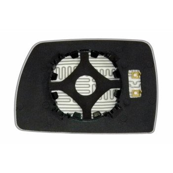 Зеркальный элемент BMW X-3 E83 (04-10) правый асферический голубой с обогревом