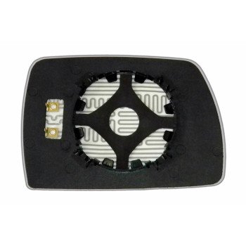 Зеркальный элемент BMW X-3 E83 (04-10) левый сферический голубой с обогревом