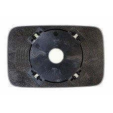 Зеркальный элемент BMW 5 E34 (88-92) левый плоский голубой