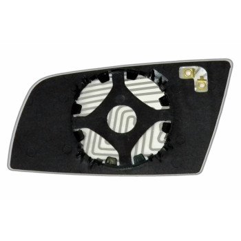 Елемент дзеркала заднього огляду BMW 6 E63 E64 (04-10) правий асферичний голубий з обігрівом