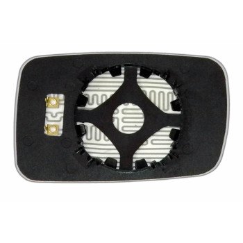 Зеркальный элемент BMW 7 E65 E66 E67 (02-08) левый асферический голубой с обогревом Зеркальный элемент BMW 7 E65 E66 E67 (02-08) левый асферический голубой с обогревом