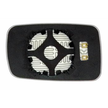 Зеркальный элемент BMW 7 E65 E66 E67 (02-08) правый сферический голубой с обогревом