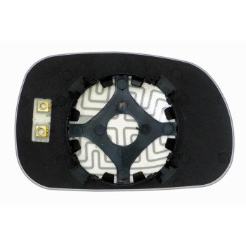 Елемент дзеркала заднього огляду BMW Z-3 (97-03) лівий сферичний голубий з обігрівом