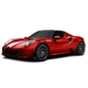 Лобовые, ветровые, боковые, зеркала, стекла, элементы, вкладыши для ALFA ROMEO 4C (13- )